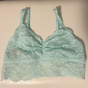 Light blue lace bralette from PINK size small